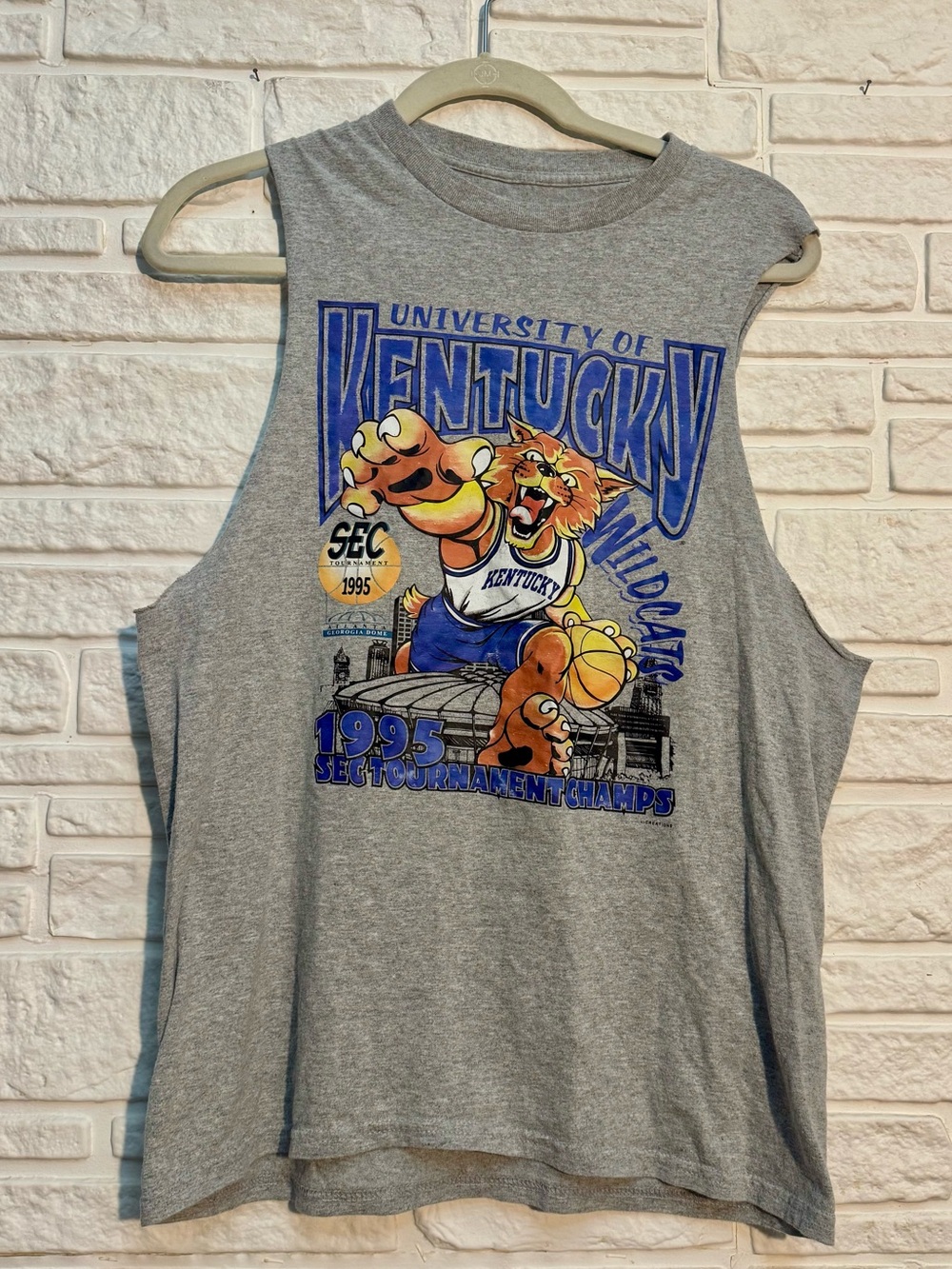 Vintage 1995 Kentucky Wildcats SEC Champs Tank